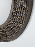 John Lewis Autumn Fusion round wall mirror 65cm antique brass - British product