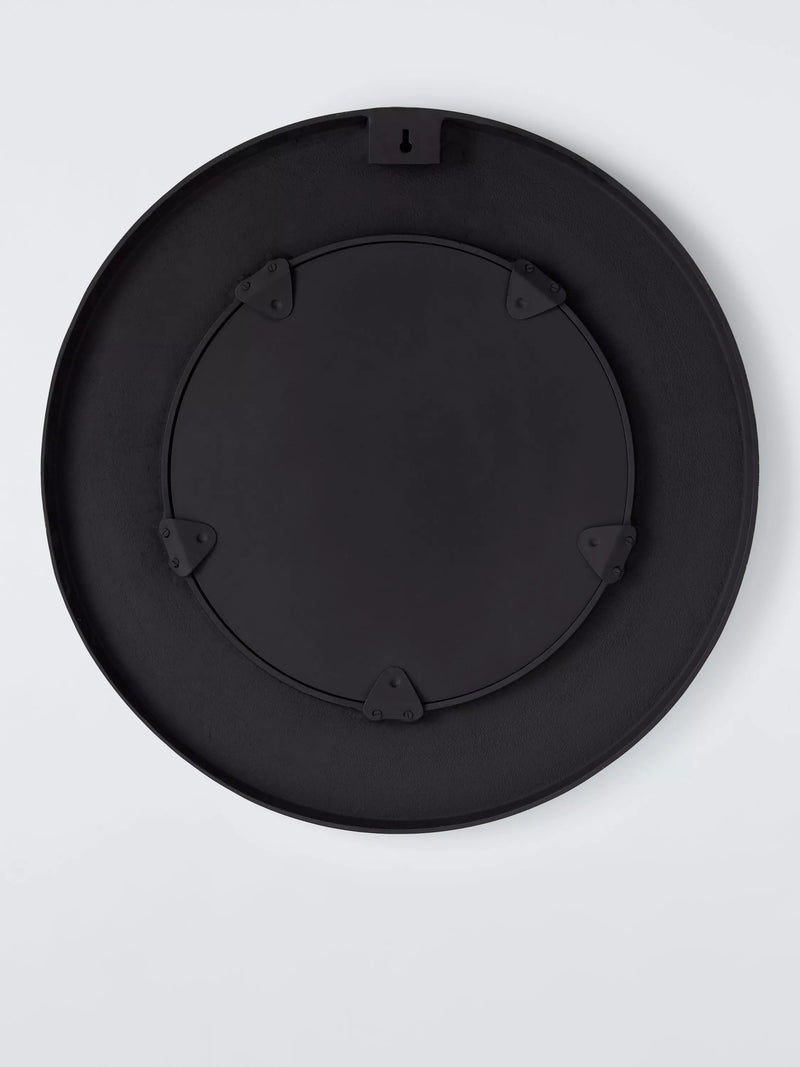 John Lewis Autumn Fusion round wall mirror 65cm antique brass - British product