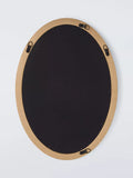 John Lewis oval wall mirror antique gold 50x70cm (British brand)