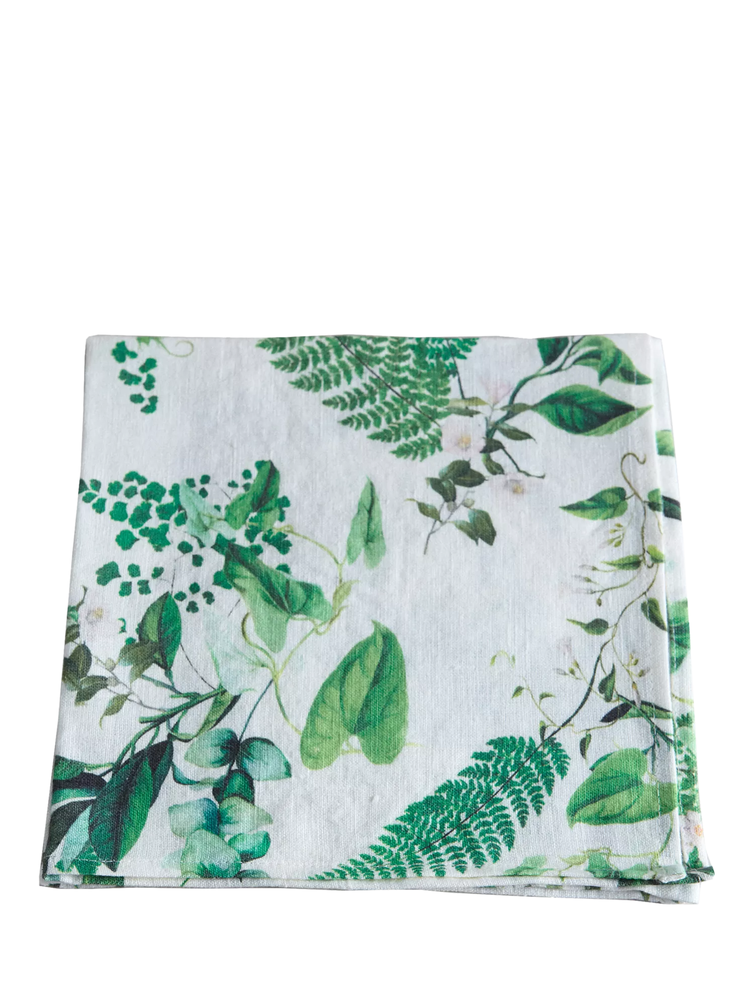 By Hope linen napkin Green/Multi 45cm x 45cm, imported from the UK