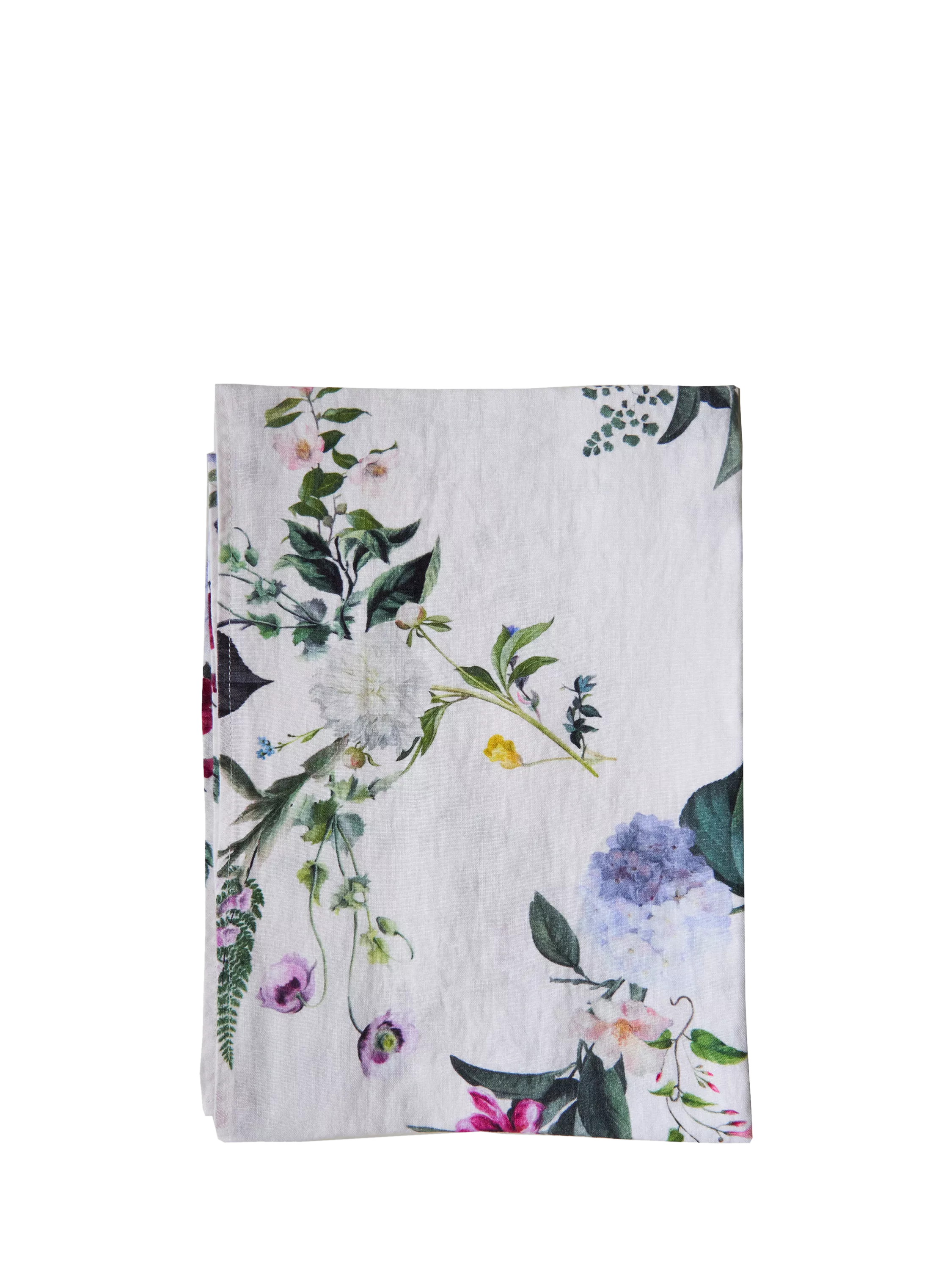 By Hope Flora linen table runner 200cm - British product