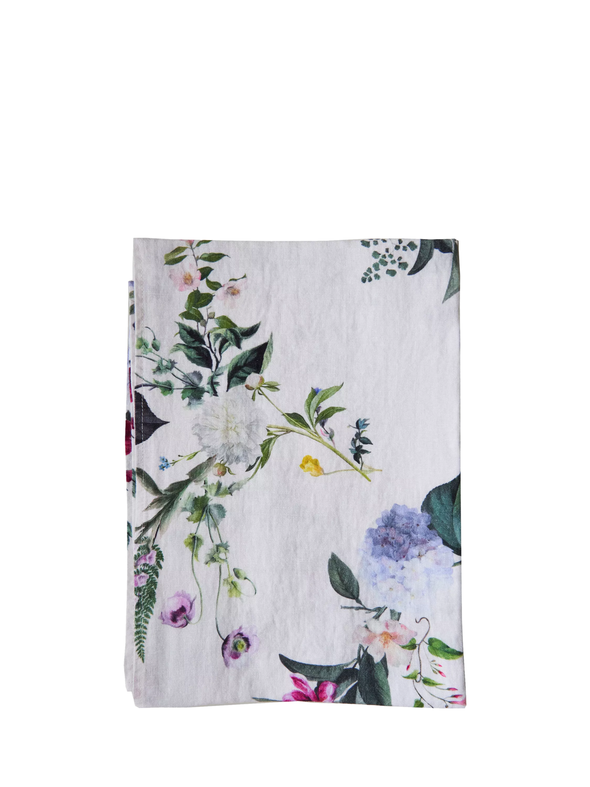 By Hope Flora linen table runner 200cm - British product