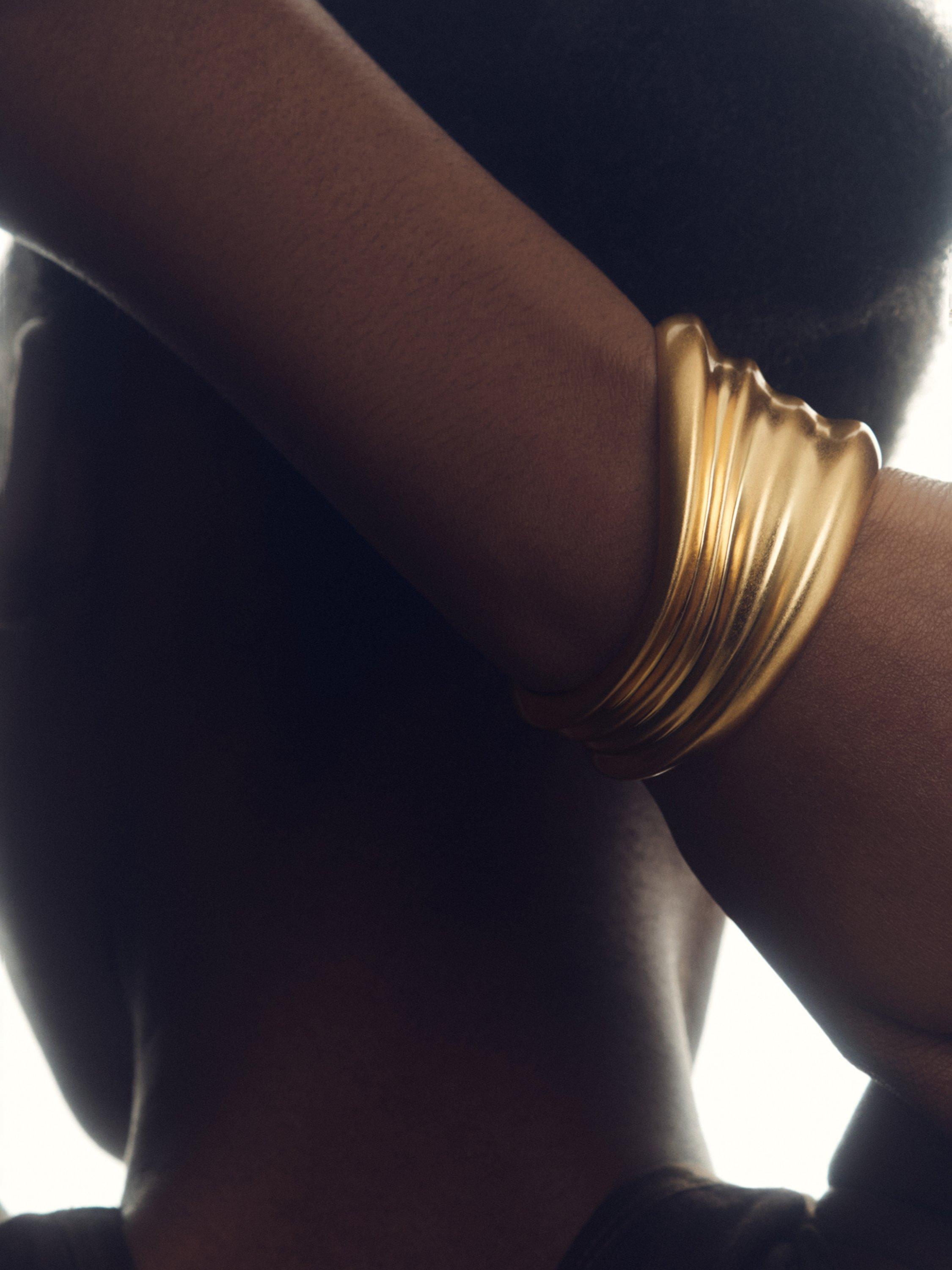 Reiss Florence Fluid Cuff Bangle, UK version