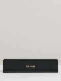 Reiss Millie Molten Square Chain bracelet in gold, UK version