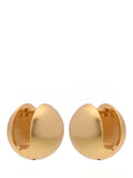Reiss Pollie polished ball huggie hoop earrings gold tone - British product
