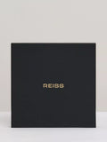 Reiss Mila Molten Square gold necklace, imported from the UK