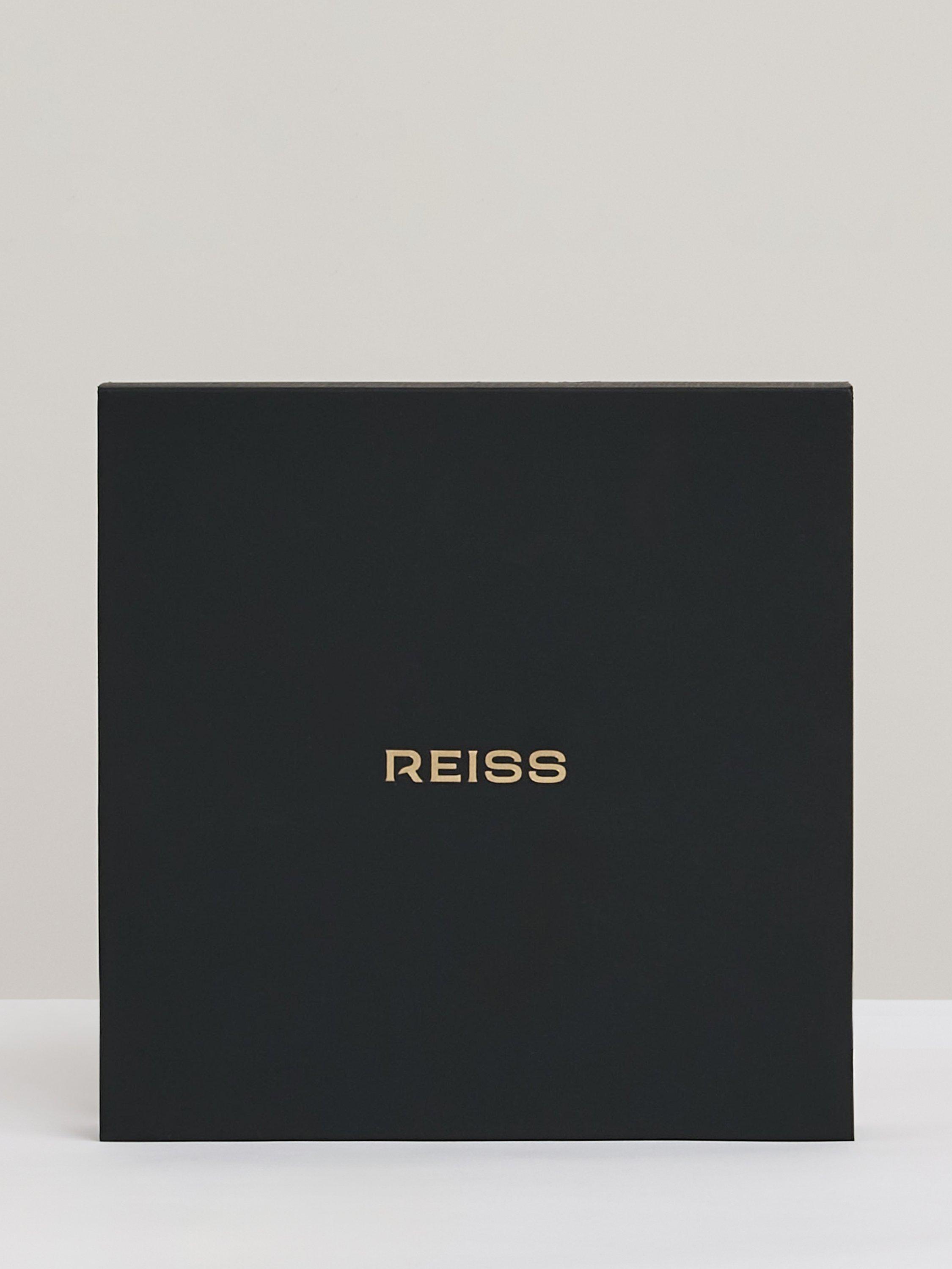Reiss Poppy curve choker gold tone (British brand)