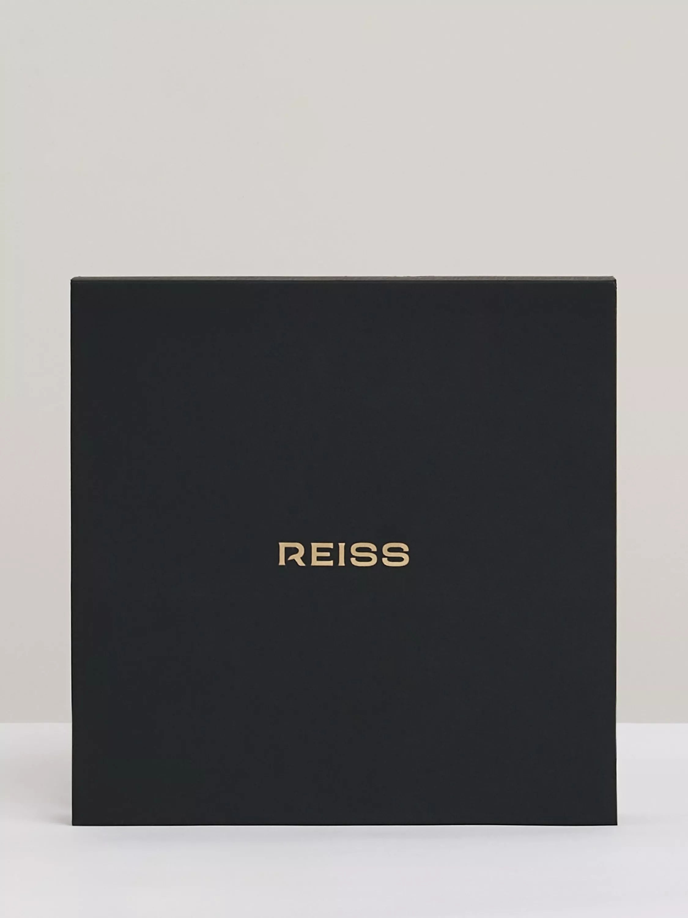 Reiss Poppy curve choker gold tone (British brand)