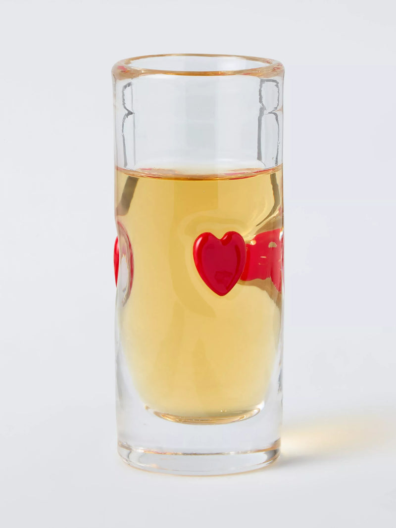 John Lewis icon shot glass set of 4, imported from the UK