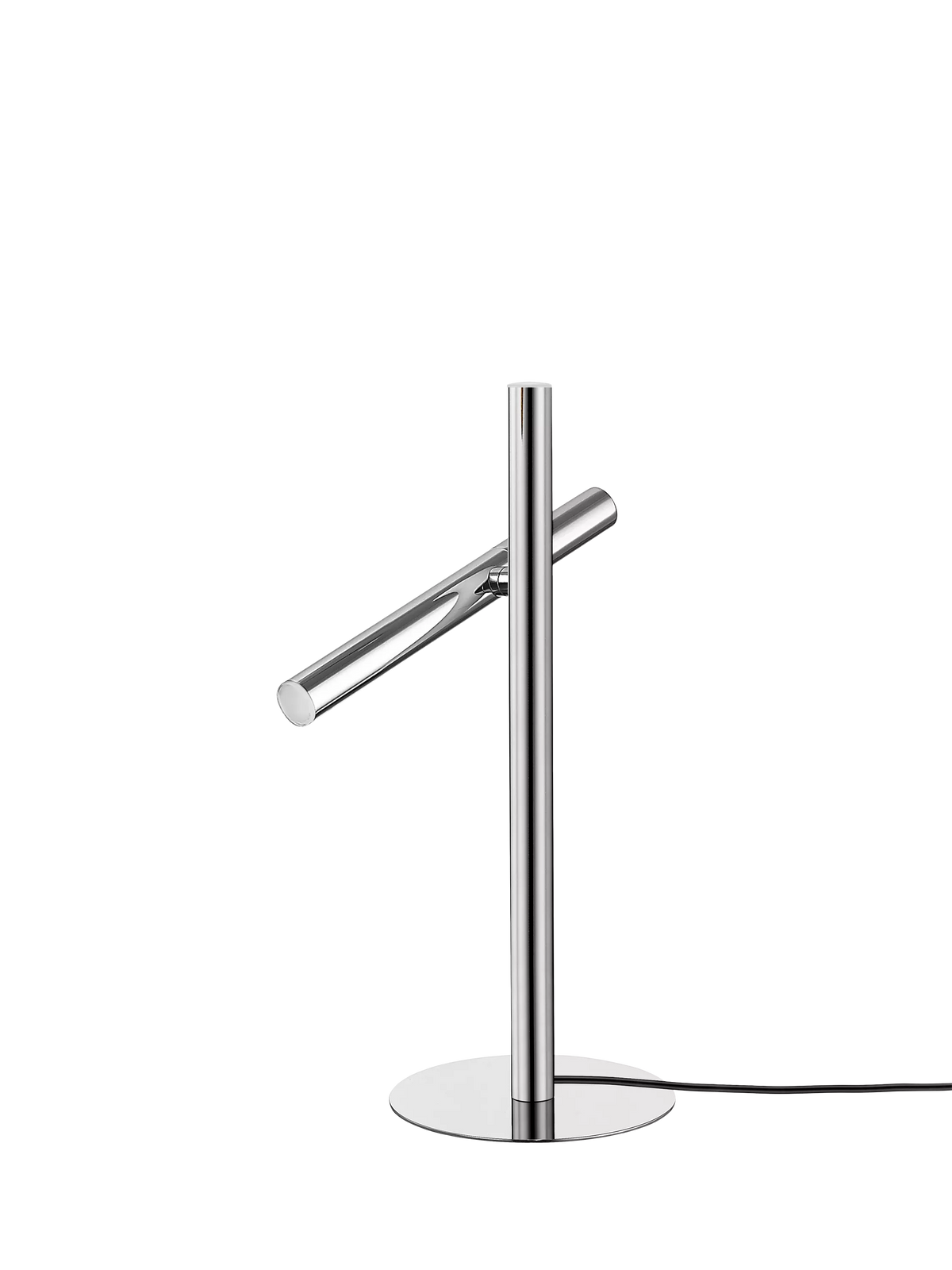 John Lewis Swivel chrome effect table lamp, UK version