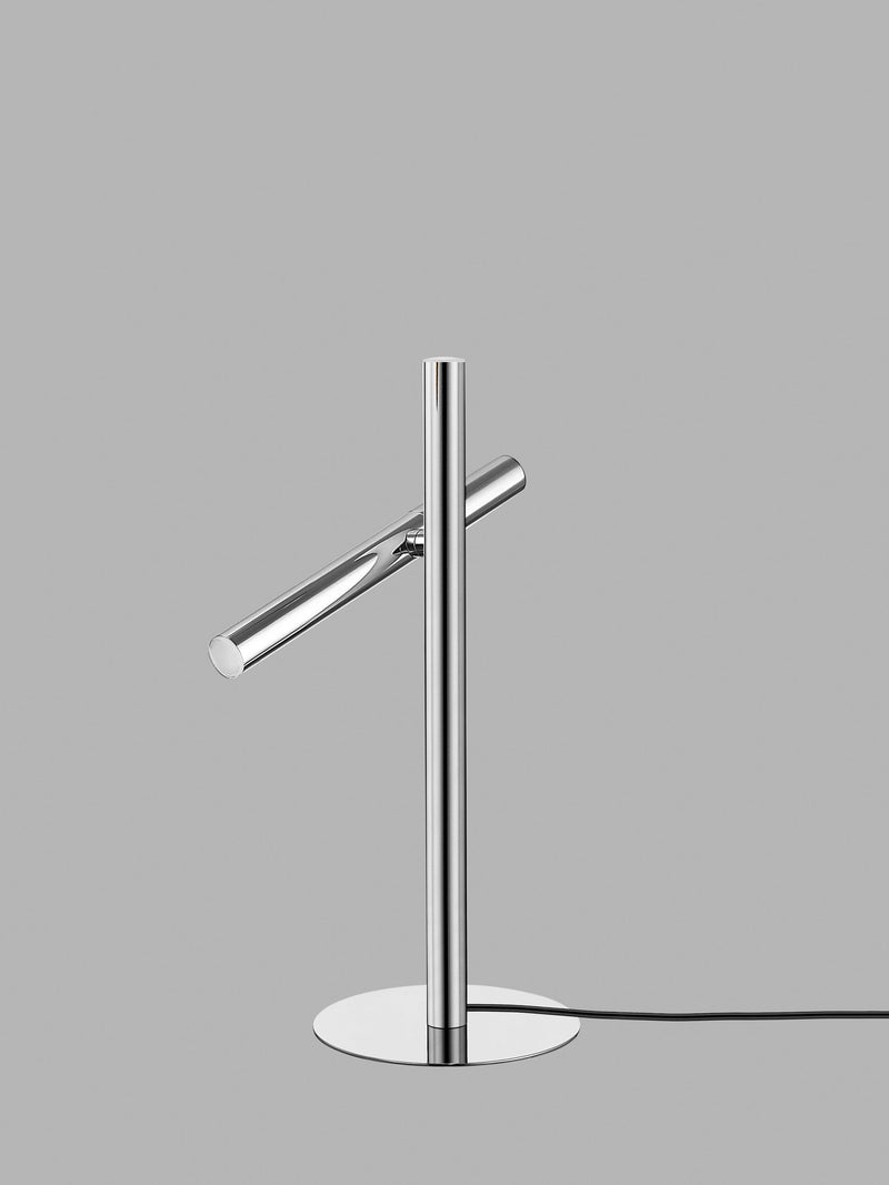 John Lewis Swivel chrome effect table lamp, UK version