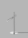 John Lewis Swivel chrome effect table lamp, UK version