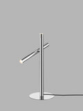 John Lewis Swivel chrome effect table lamp, UK version