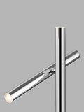 John Lewis Swivel chrome effect table lamp, UK version