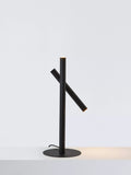 John Lewis Swivel Table Lamp, Black