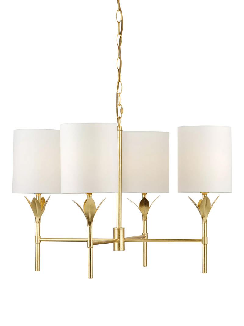 John Lewis 4 arm brass chandelier ceiling light UK version