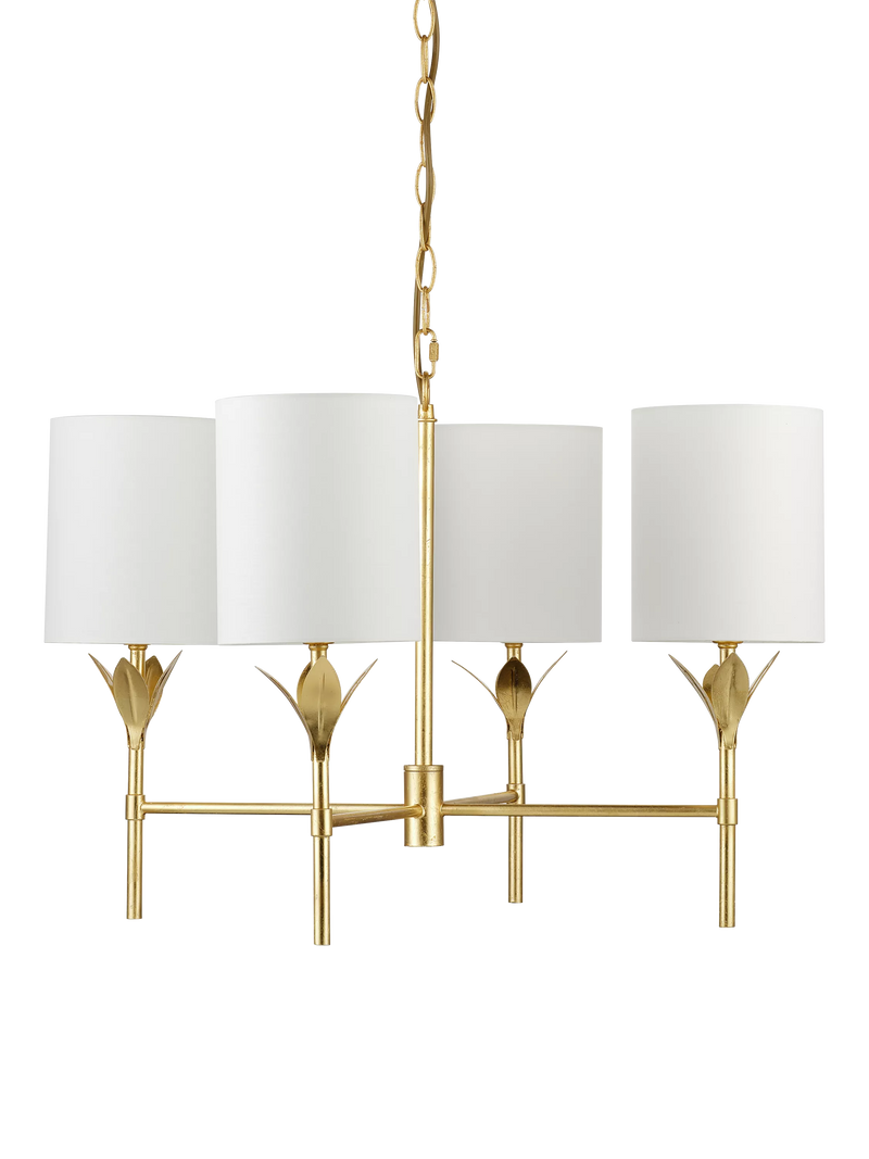 John Lewis 4 arm brass chandelier ceiling light UK version