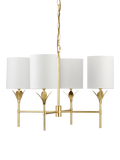 John Lewis 4 arm brass chandelier ceiling light UK version