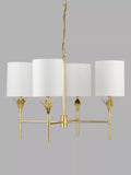 John Lewis 4 arm brass chandelier ceiling light UK version