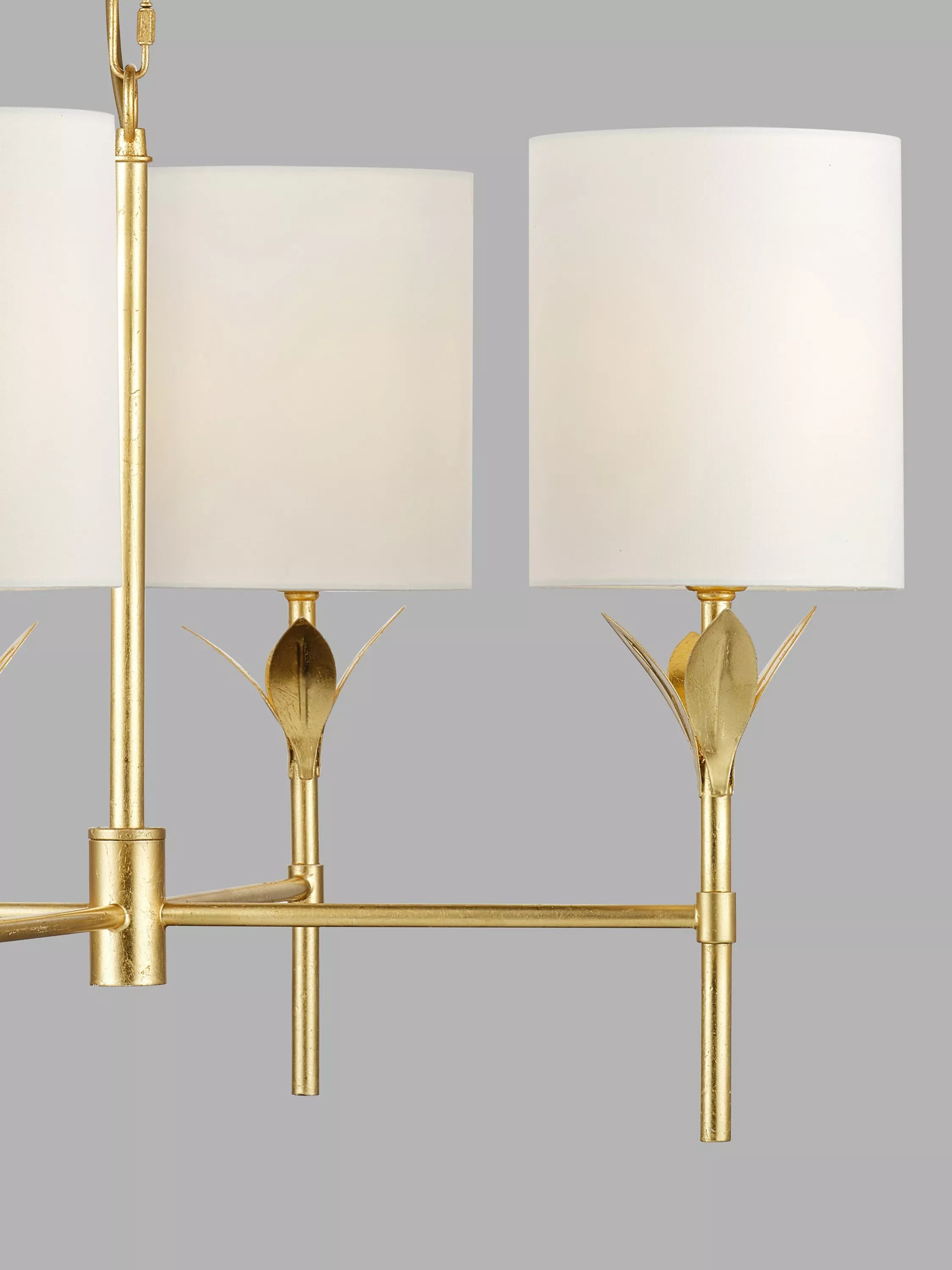 John Lewis 4 arm brass chandelier ceiling light UK version