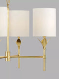 John Lewis 4 arm brass chandelier ceiling light UK version