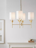 John Lewis 4 arm brass chandelier ceiling light UK version