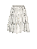John Lewis Marlow crystal glass ceiling shade chrome 15x12.5cm (British brand)