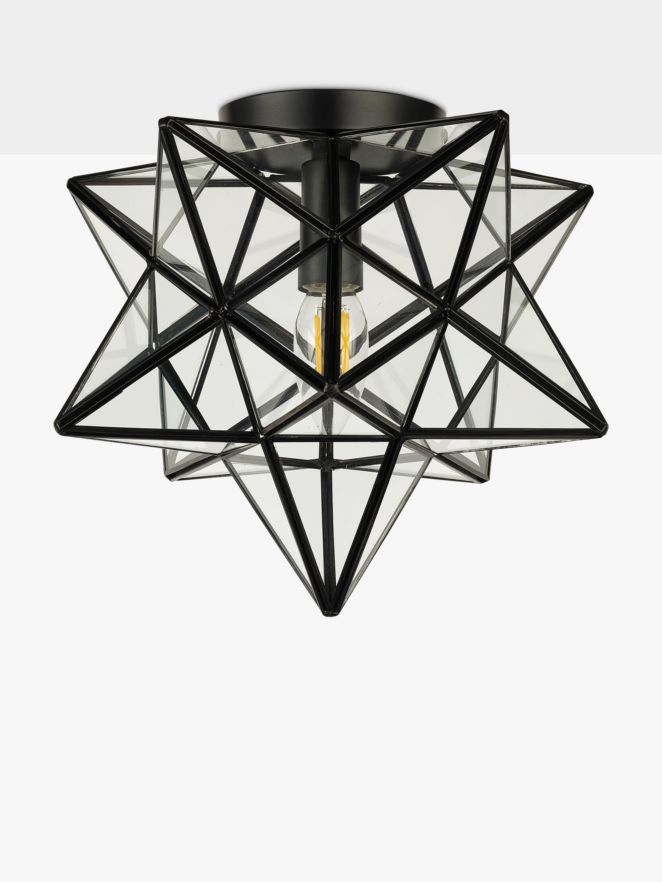 John Lewis star semi-flush pendant ceiling light, imported from the UK