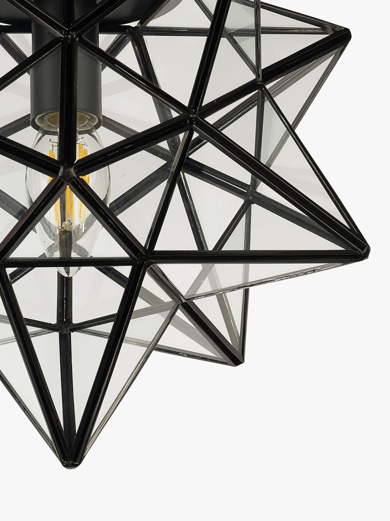 John Lewis star semi-flush pendant ceiling light, imported from the UK