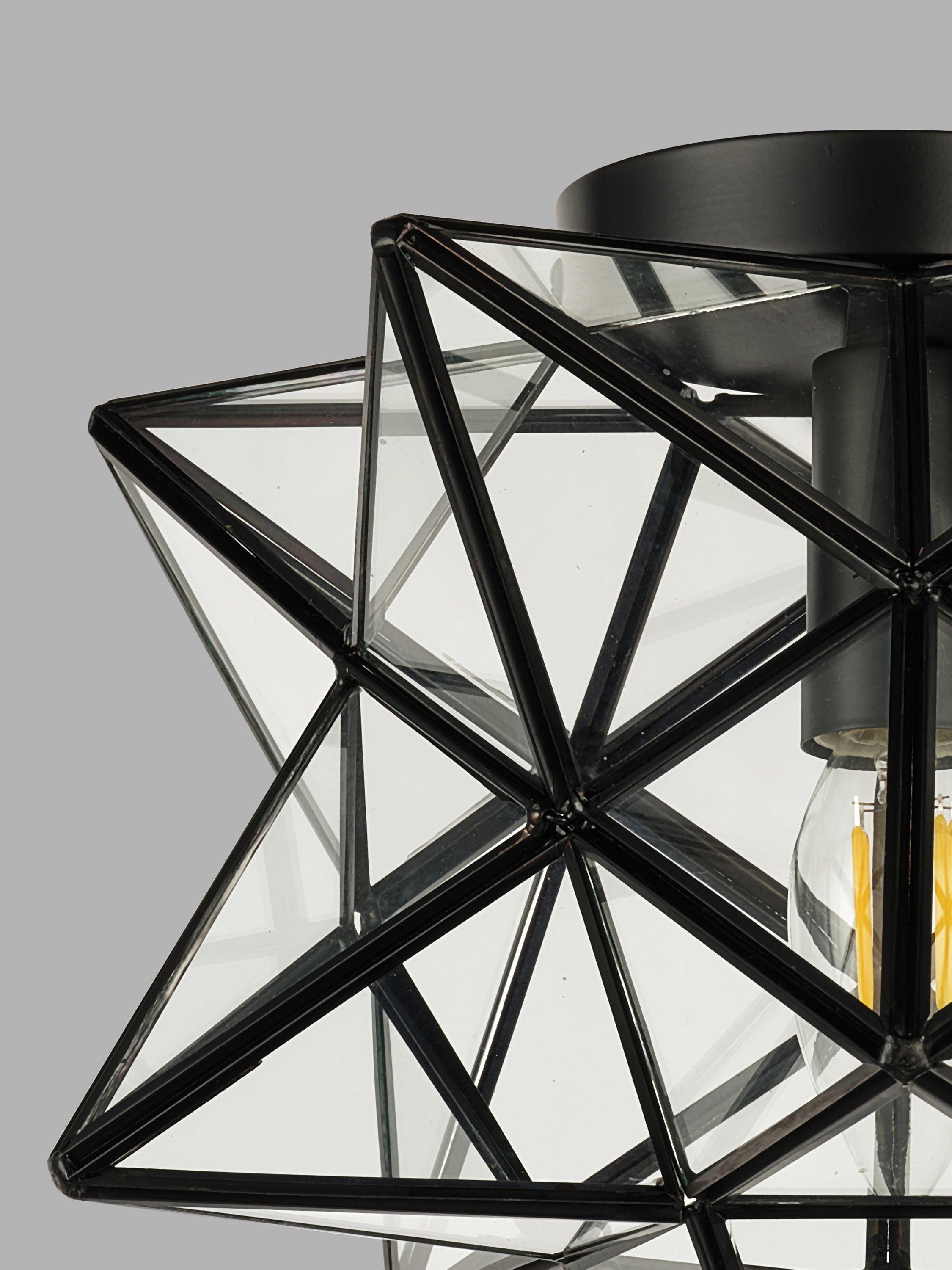 John Lewis star semi-flush pendant ceiling light, imported from the UK