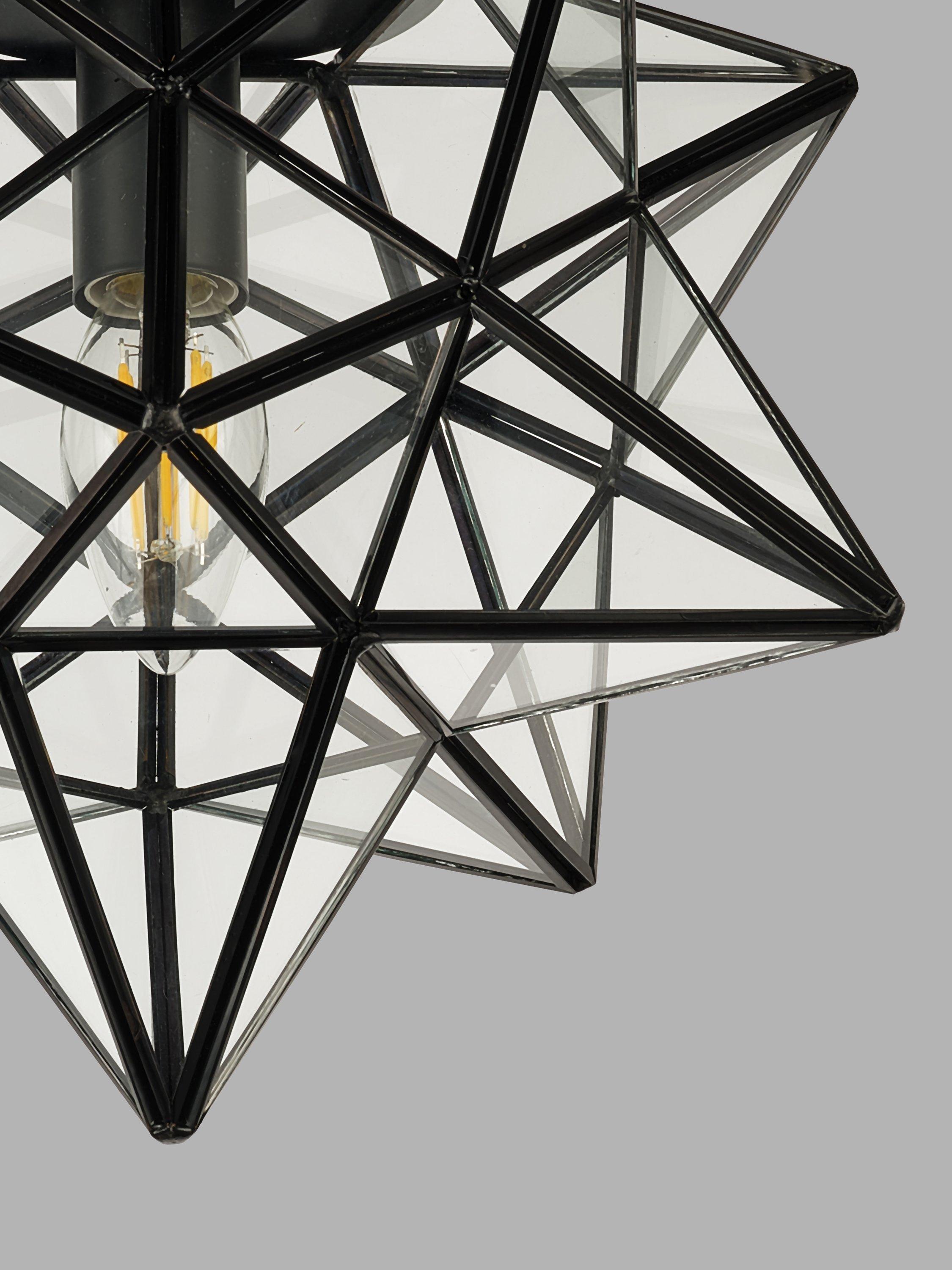 John Lewis star semi-flush pendant ceiling light, imported from the UK