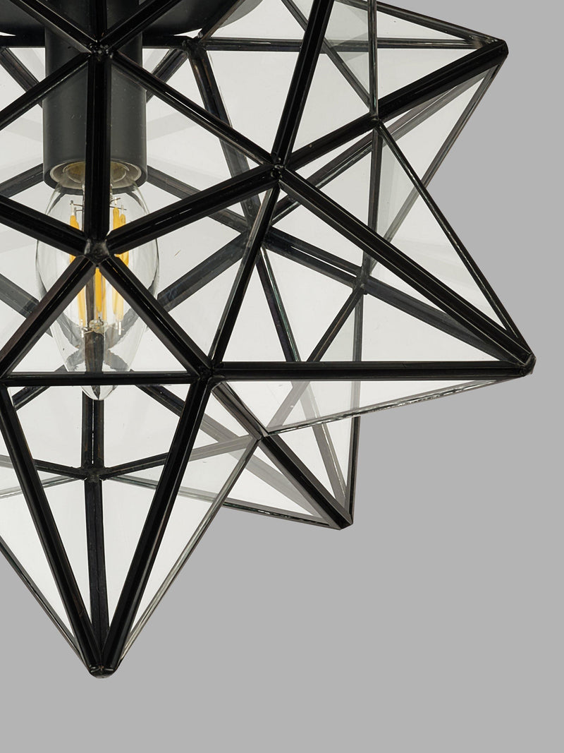 John Lewis star semi-flush pendant ceiling light, imported from the UK