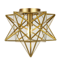 John Lewis Star Semi Flush Pendant Ceiling Light