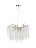 John Lewis Wisteria Crystal Glass Chandelier Ceiling Light, UK version
