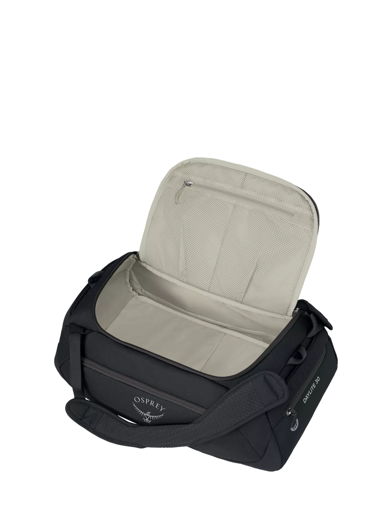 Osprey Daylite 30 Duffel Bag Black, imported from the UK