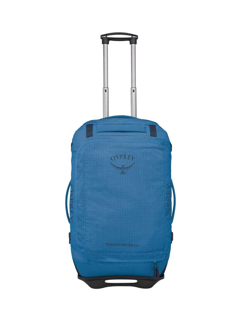 Osprey Transporter 60 wheeled duffel bag blue (British brand)