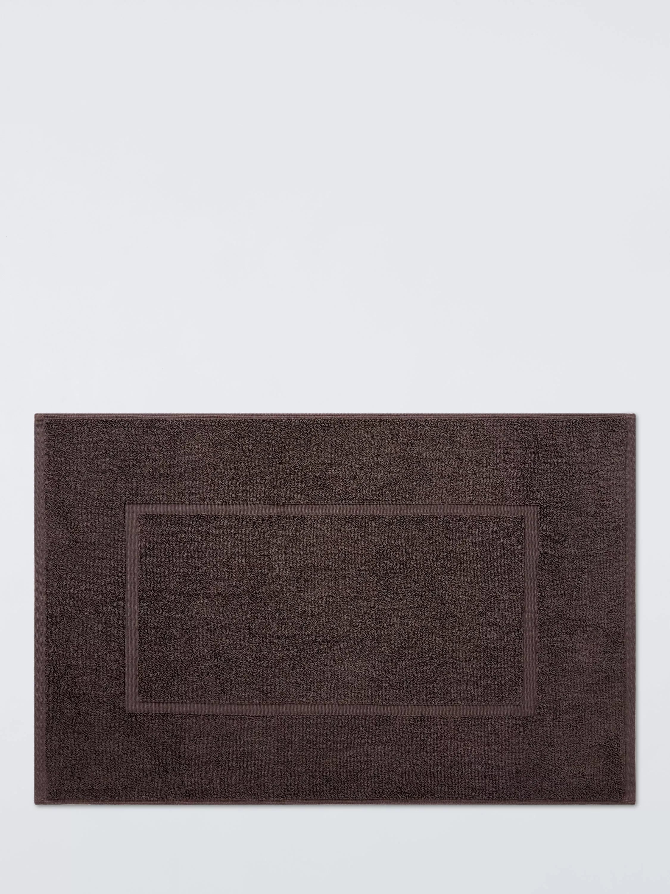 John Lewis Egyptian Cotton Bath Mat, Cocoa