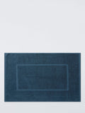 John Lewis Egyptian Cotton Bath Mat, Loch Blue