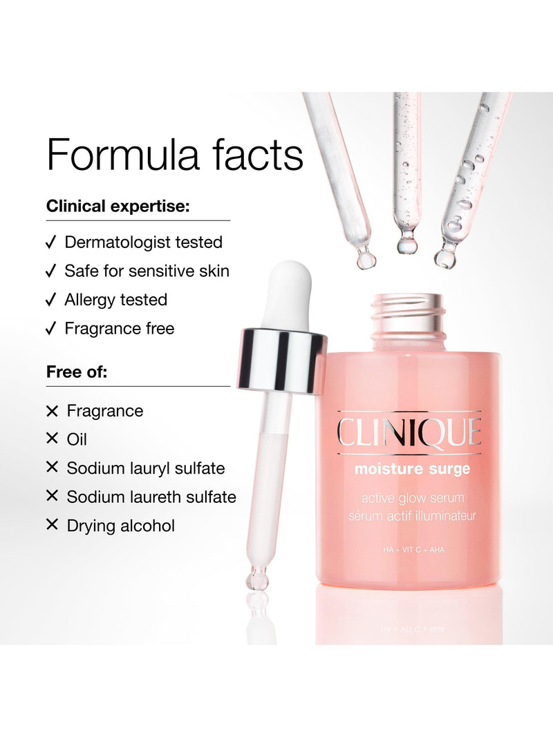 Clinique Moisture Surge Active Glow Serum 30ml, imported from the UK