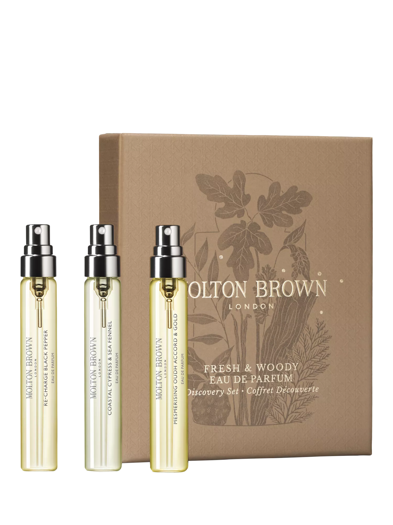 Molton Brown discovery gift set 22.5ml, UK version