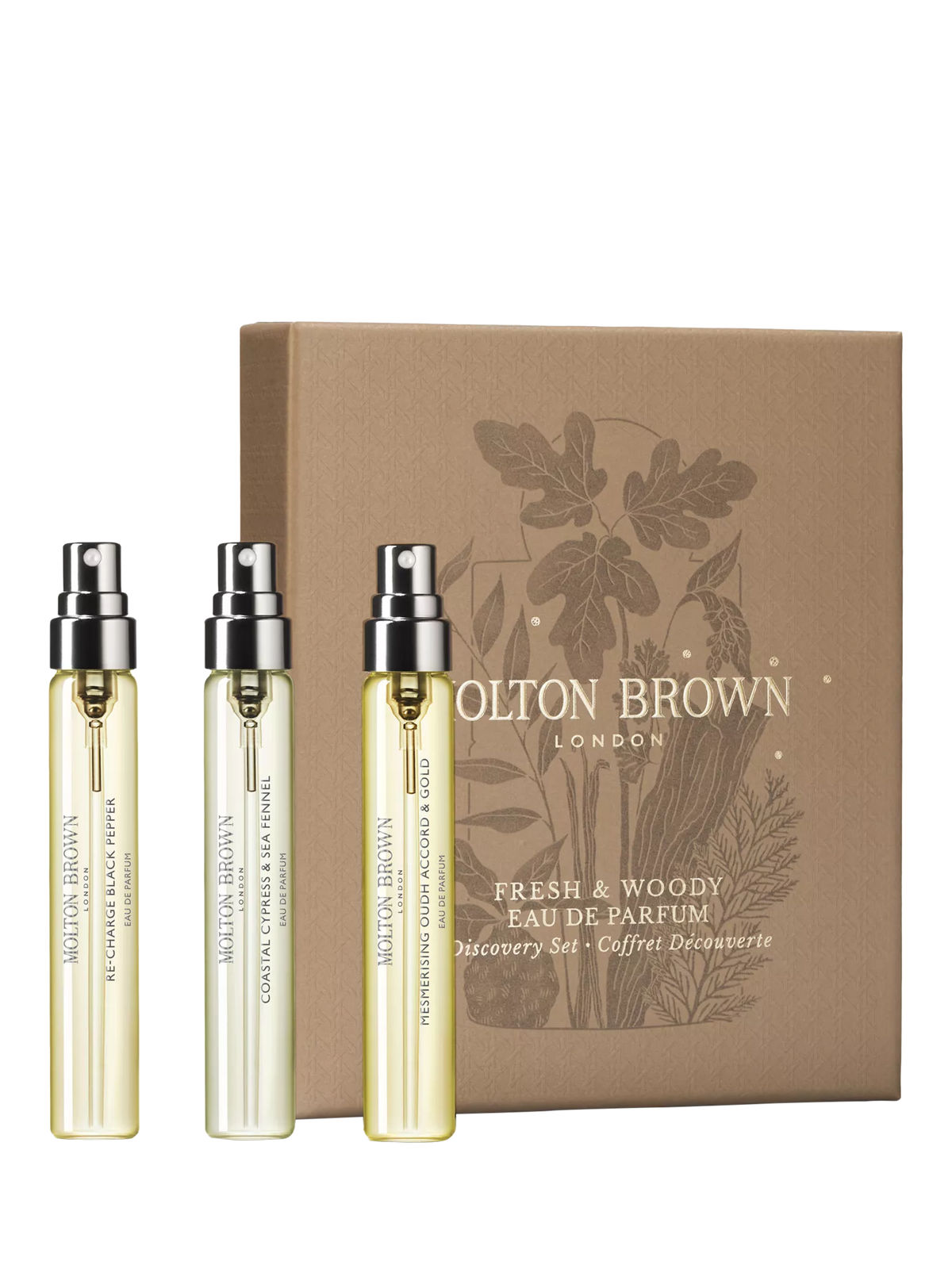 Molton Brown discovery gift set 22.5ml, UK version