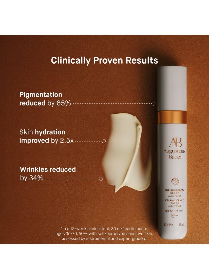 Augustinus Bader sunscreen SPF 50 30ml, imported from the UK