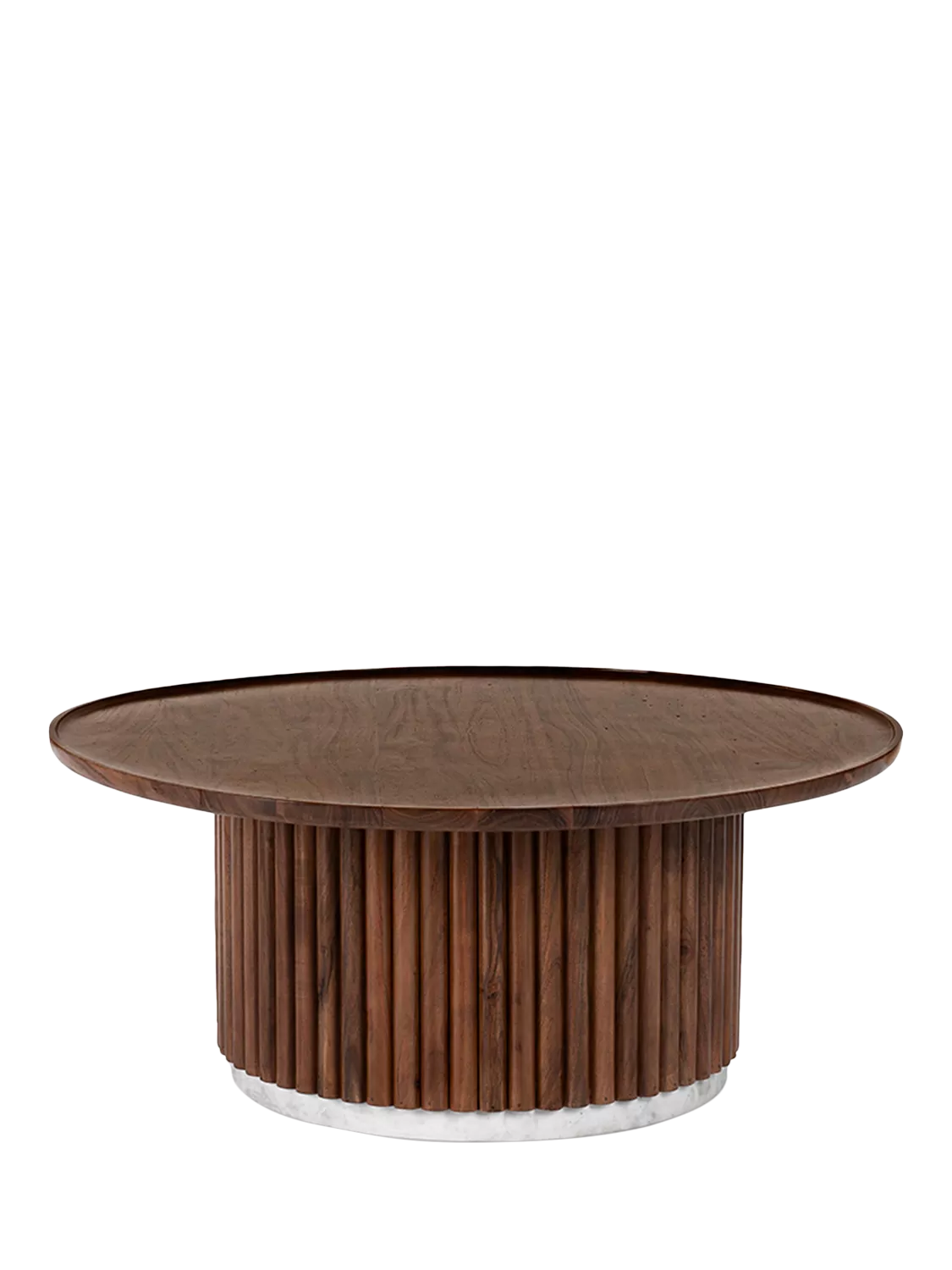 Swoon Skinner coffee table dark brown, imported from the UK