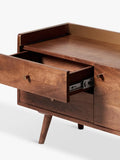 Swoon Fresco media unit light brown mango wood, UK version