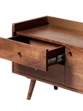 Swoon Fresco media unit light brown mango wood, UK version