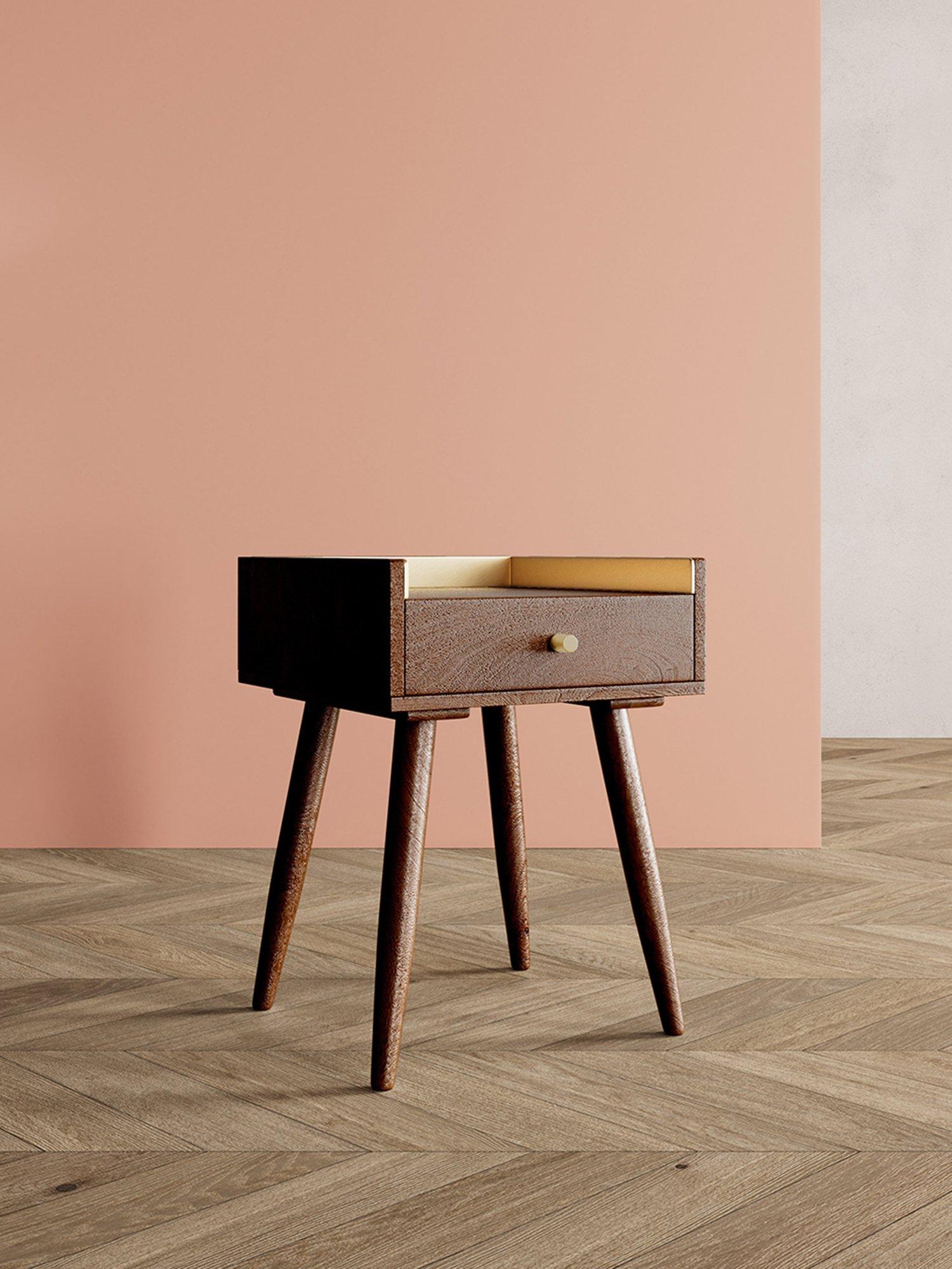 Swoon Fresco side table in light brown (British brand)