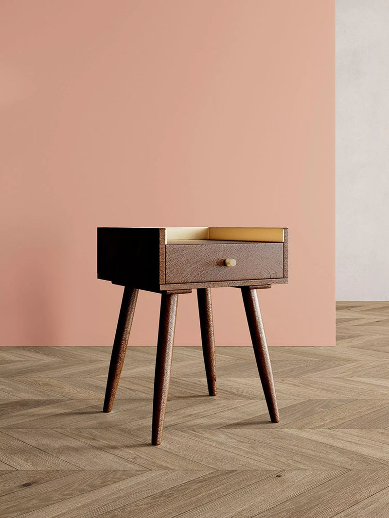 Swoon Fresco side table in light brown (British brand)