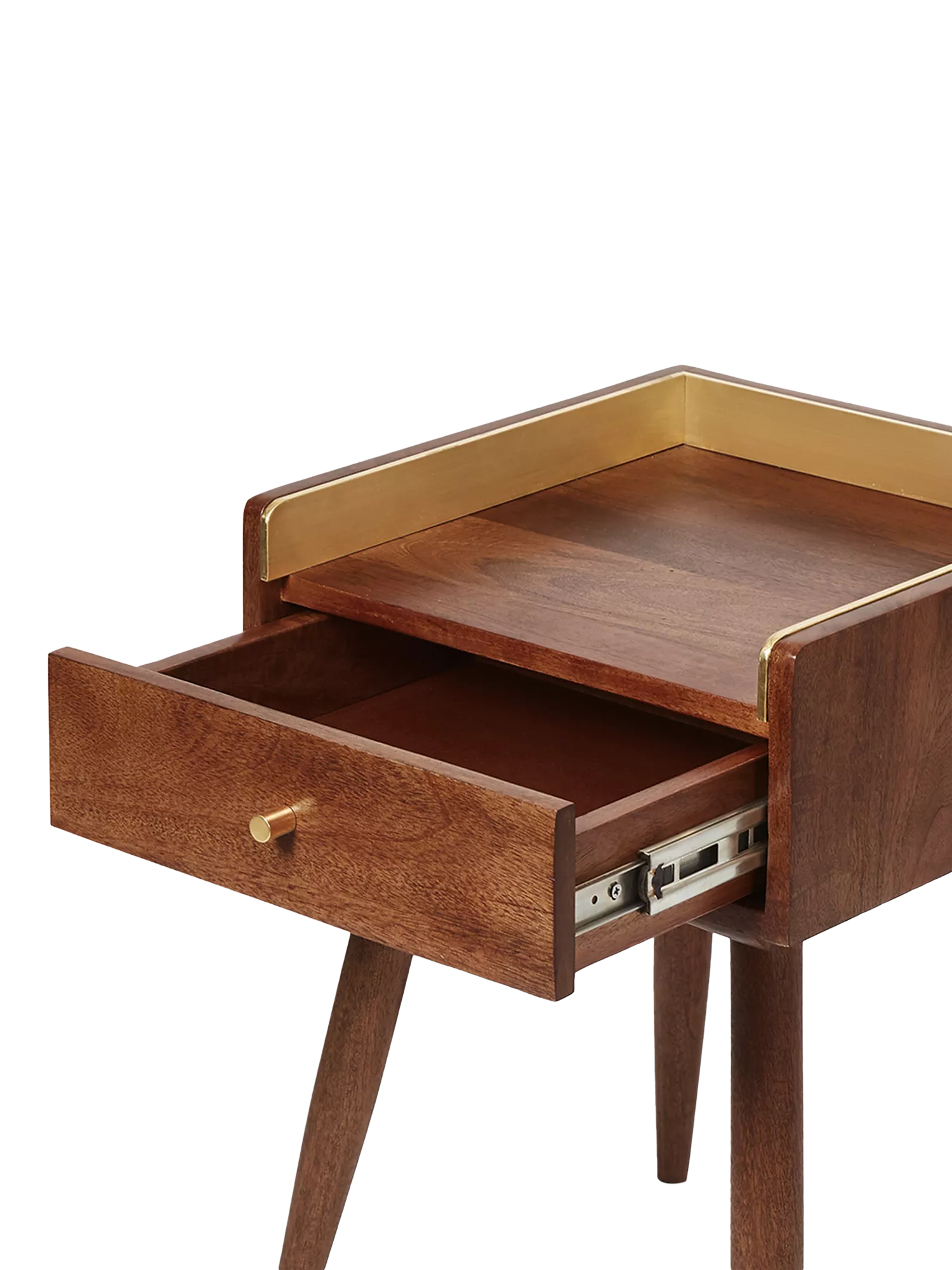 Swoon Fresco side table in light brown (British brand)