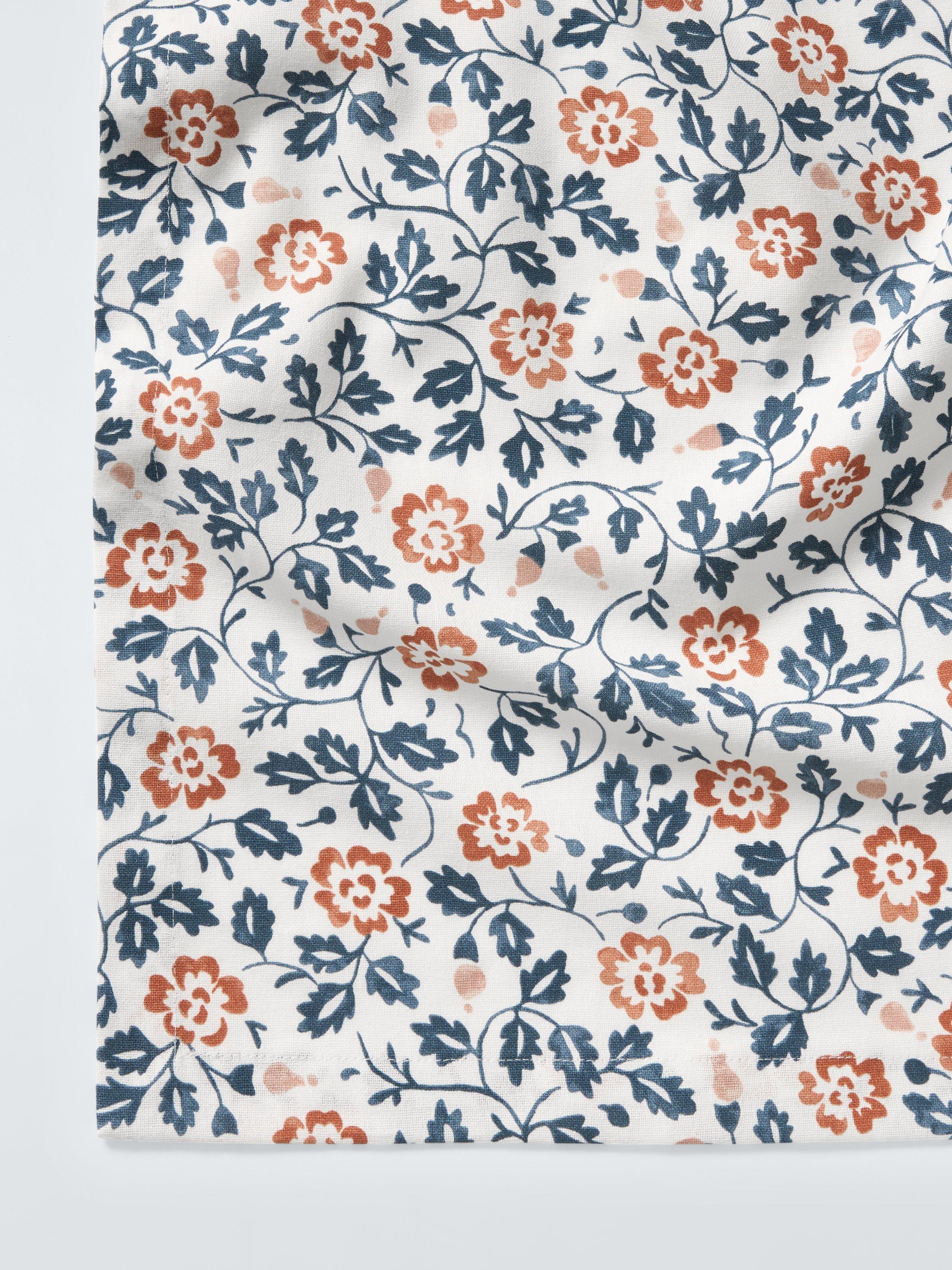 John Lewis floral cotton tablecloth 180x140cm, imported from the UK