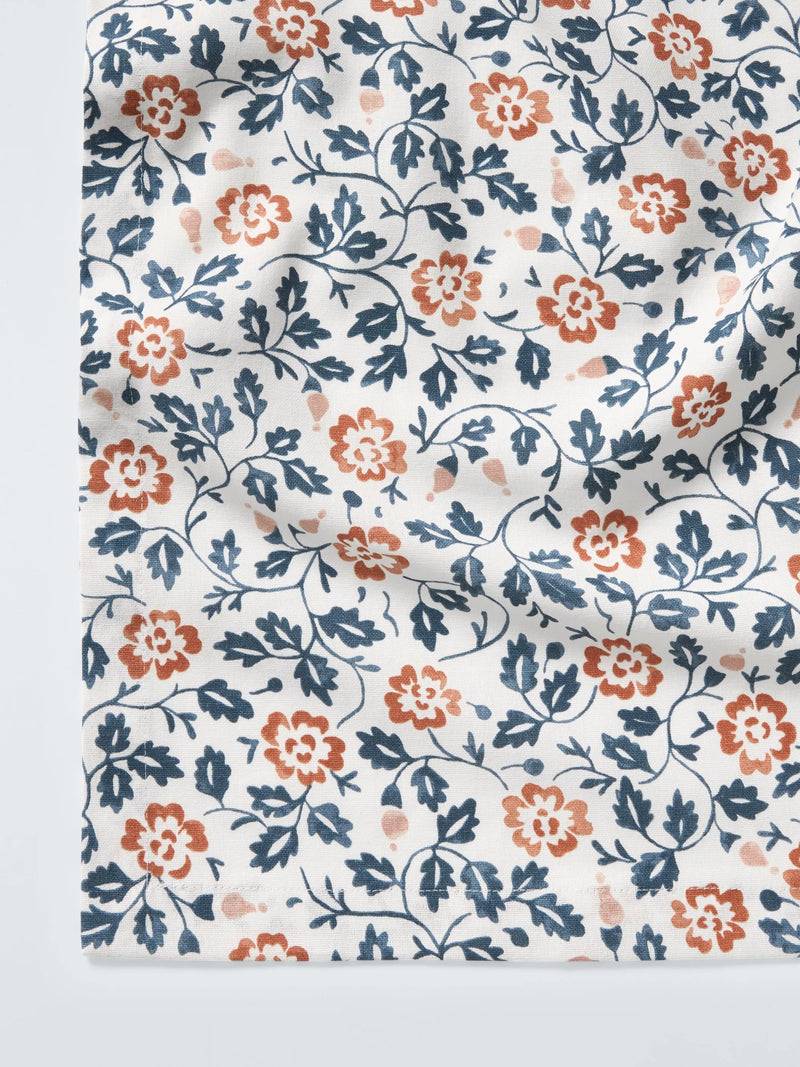 John Lewis floral cotton tablecloth 180x140cm, imported from the UK
